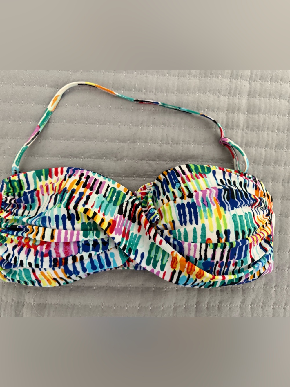 Profile By Gottex Multicolor Abstract Print Bikini Bottoms and top